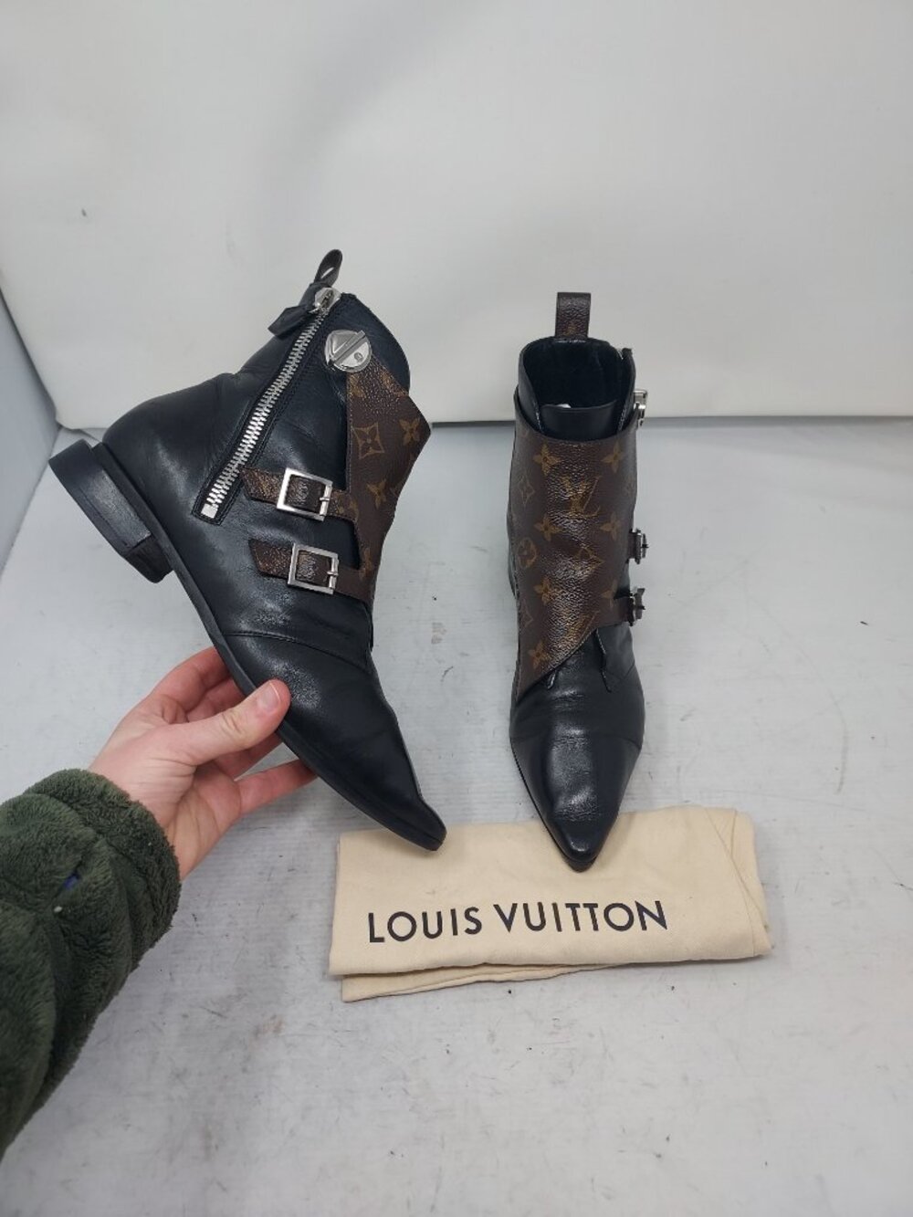 Louis Vuitton Black Jumble LV Monogram Boot